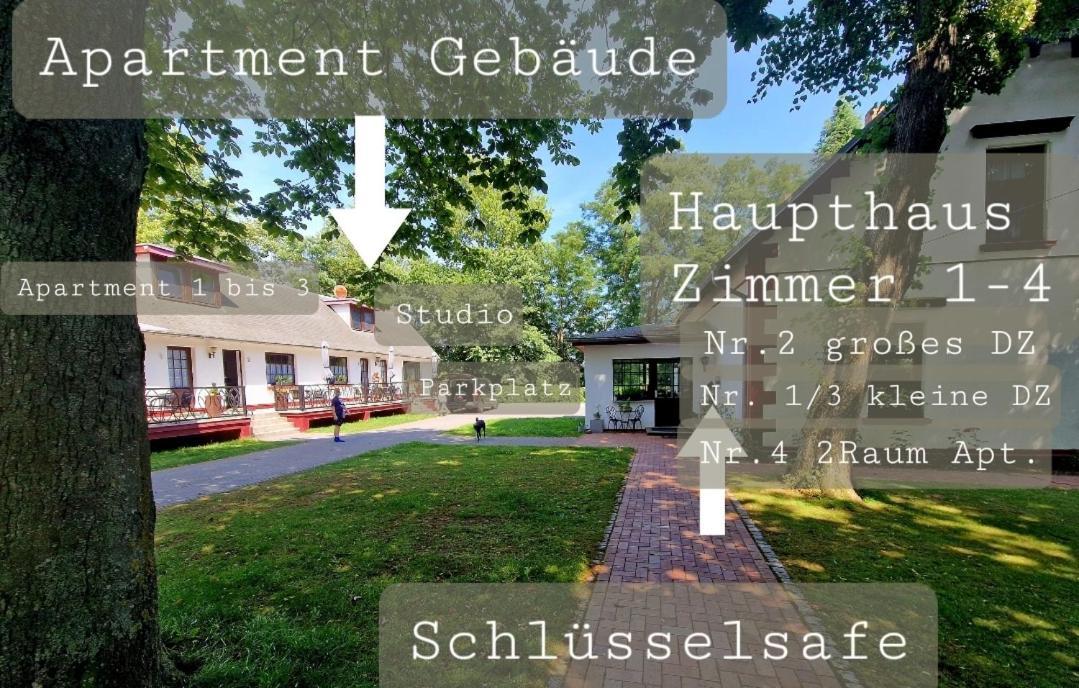 Forsthaus Garz Hotel Garz  Buitenkant foto